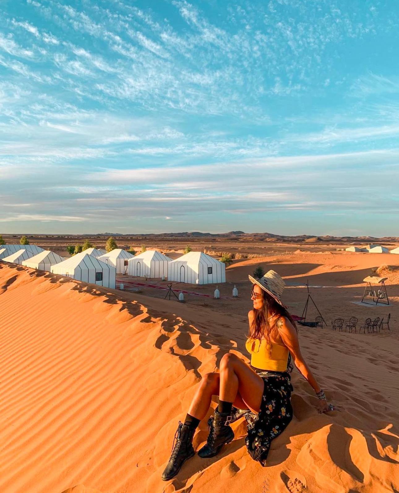 梅尔祖卡Sahara Vibes Luxury Camp别墅 外观 照片